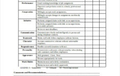 FREE 25 Employee Evaluation Forms In PDF MS Word Excel