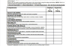 FREE 25 Employee Evaluation Forms In PDF MS Word Excel
