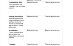 FREE 25 Employee Evaluation Forms In PDF MS Word Excel