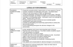 FREE 25 Employee Evaluation Forms In PDF MS Word Excel