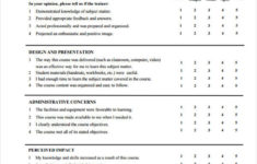 FREE 26 Printable Training Evaluation Forms In PDF MS Word