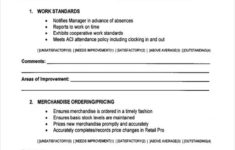 FREE 27 Sample Performance Appraisal Forms In PDF