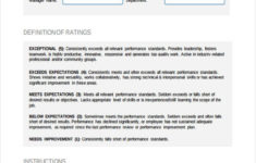 FREE 32 Employee Evaluation Forms In PDF MS Word Excel