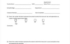 FREE 36 Printable Employee Evaluation Forms In PDF MS