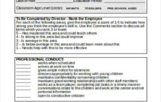 FREE 36 Printable Employee Evaluation Forms In PDF MS