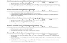 FREE 39 Sample Employee Evaluation Forms In PDF