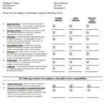 FREE 42 Best Employee Evaluation Forms In PDF MS Word