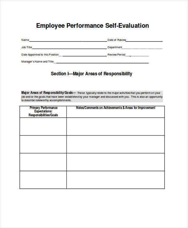 FREE 43 Evaluation Forms In MS Word PDF Excel
