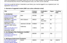 FREE 6 Sample Performance Evaluation Templates In PDF