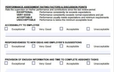 FREE 6 Supervisor Evaluation Samples In PDF