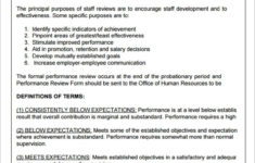 FREE 6 Supervisor Evaluation Samples In PDF