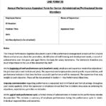 FREE 7 Annual Performance Appraisal Forms In PDF MS Word