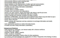 FREE 7 Employee Performance Evaluation Templates In MS