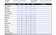 FREE 7 Employee Review Templates In PDF MS Word