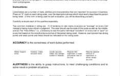 FREE 7 Sample Employee Evaluation Templates In PDF MS Word