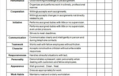 FREE 7 Sample Performance Evaluation Forms In PDF MS Word