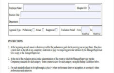 FREE 7 Supervisor Appraisal Form Samples In PDF MS Word