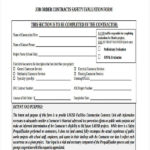 FREE 8 Sample Contractor Evaluation Forms In PDF MS Word