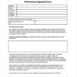 FREE 8 Sample Employee Performance Appraisal Forms In PDF