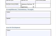 FREE 8 Sample Performance Feedback Forms In PDF MS Word