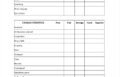 FREE 9 Interview Evaluation Form Examples In PDF Examples