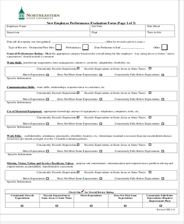 Employee Feedback Form Word Printable Forms