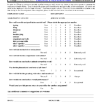 Free Employee Evaluation Form Template Evaluation