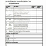 Free Employee Evaluation Forms Printable New Free 35