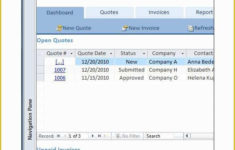Free Human Resources Access Database Template Of Access