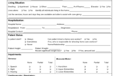 Nurse Evaluation Form 1 Free Templates In PDF Word