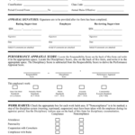 Performance Appraisal Form Filled Sample Pdf Fill Out