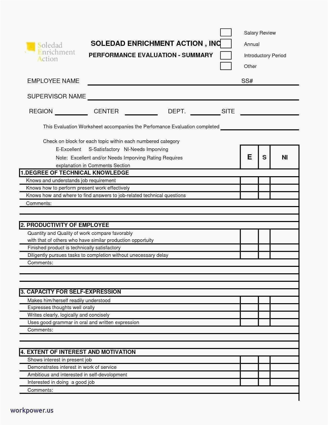 Performance Review Feedback Template Performance Review 