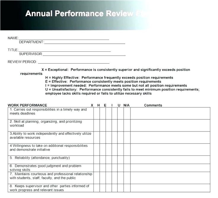 Performance Review Template Shrm Why Is Everyone Talking 