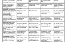 Pre fill Performance Appraisal Form Filled Sample Pdf