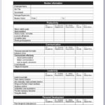 Printable Free Employee Appraisal Form Vincegray2014