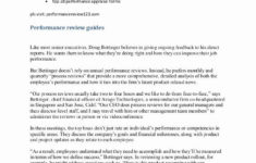 Summary Of Performance Examples Lovely Annual Performance