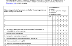 Training Evaluation Form Download Free Documents For PDF