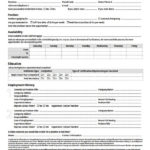Walmart Job Application Form