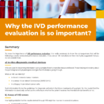 Why The IVD Performance Evaluation Is So Important