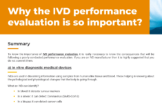 Why The IVD Performance Evaluation Is So Important